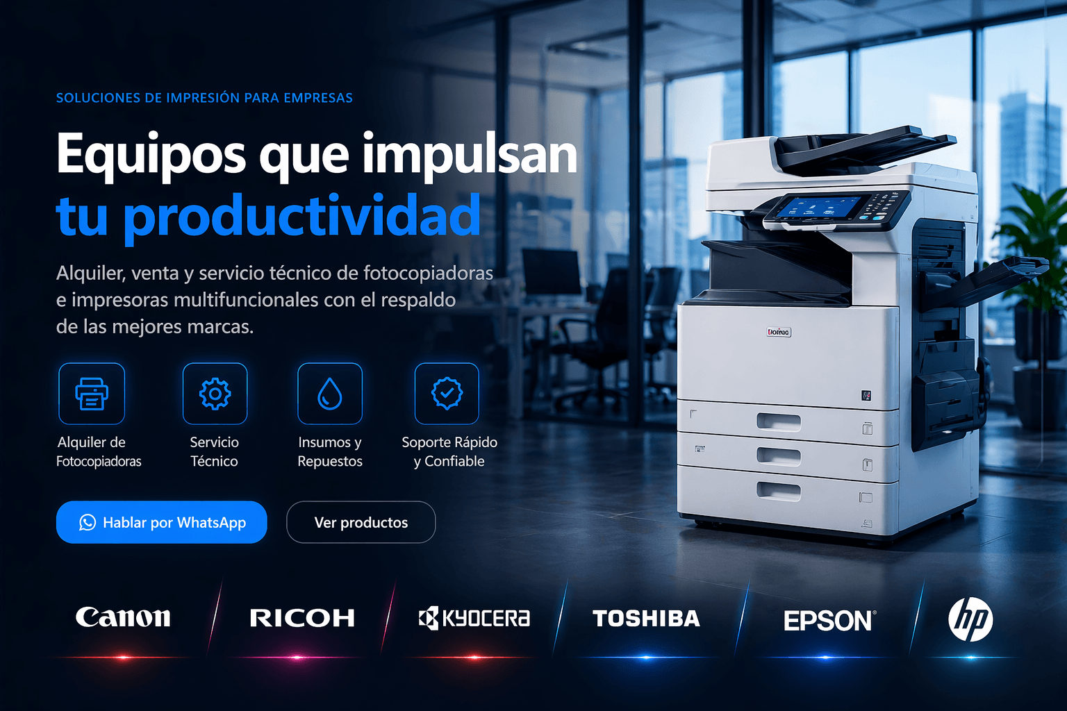 Tóner original, genérico y remanufacturado en Medellín