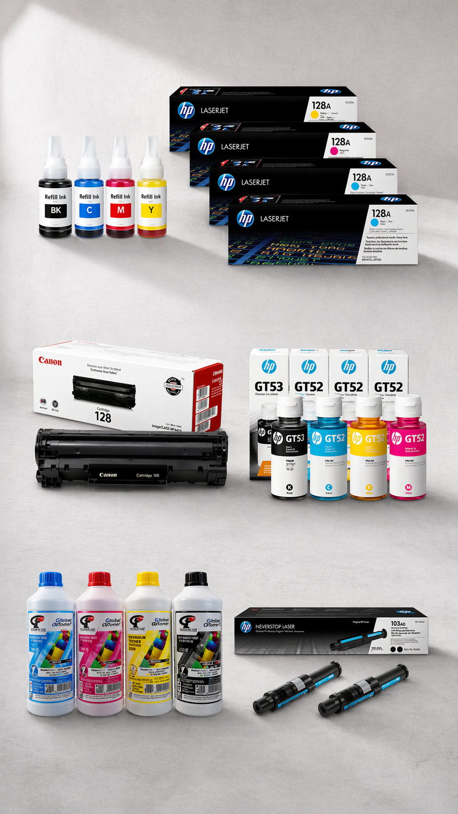 Cartuchos y suministros de impresión