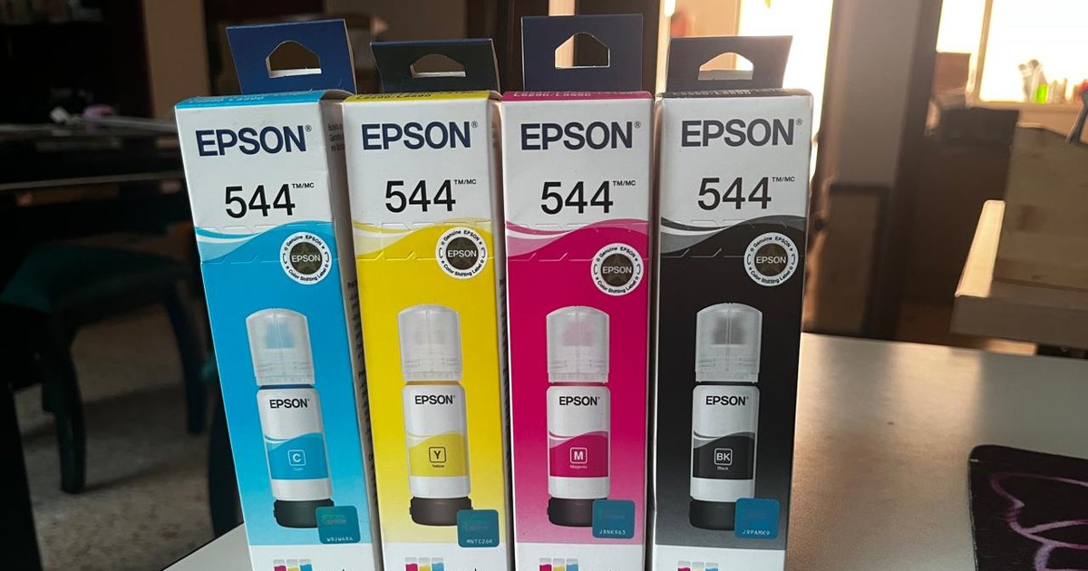 Tintas Epson 544 y 664: cuál va en tu impresora y cuánto rinde
