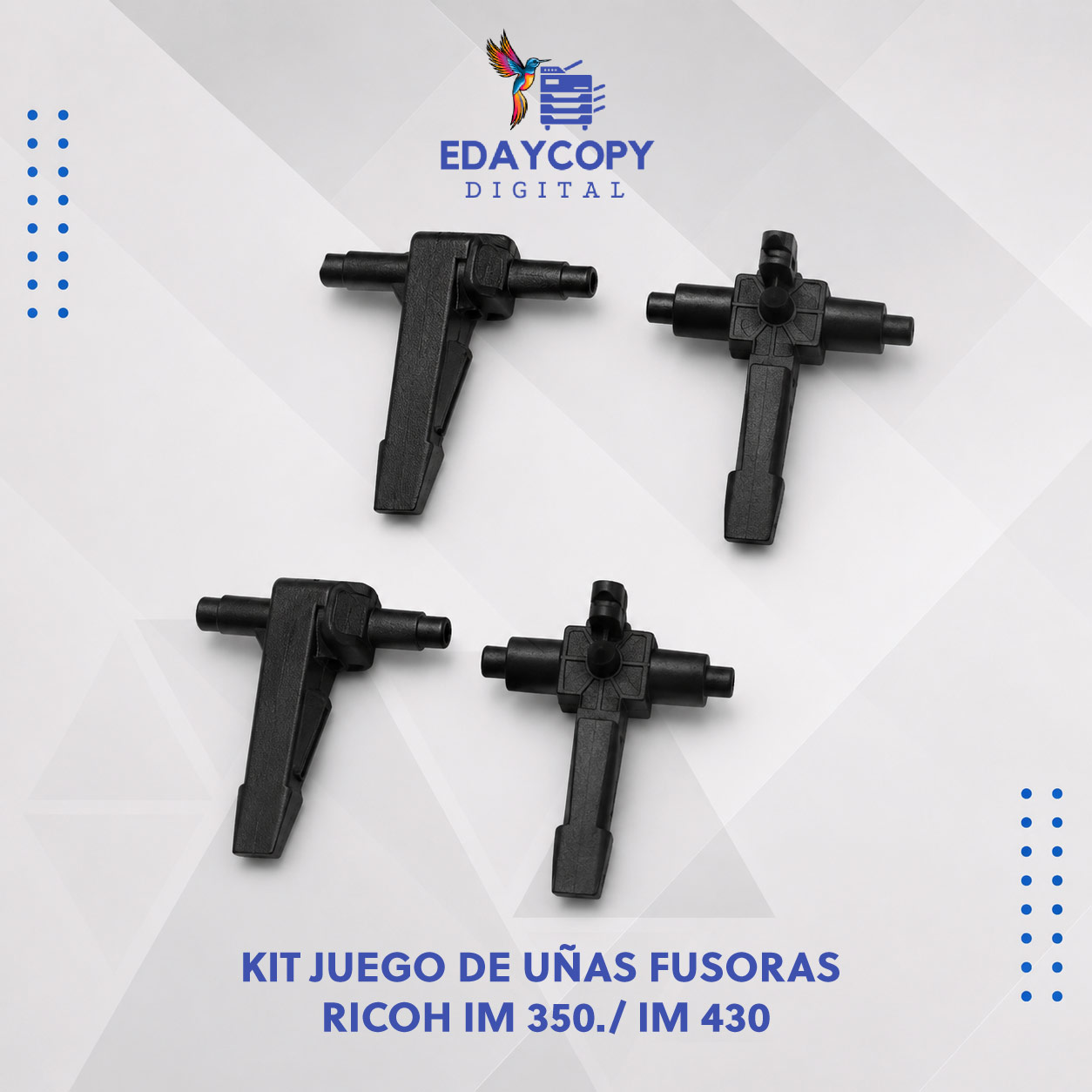 KIT JUEGO DE UÑAS FUSORAS RICOH IM 350./ IM 430