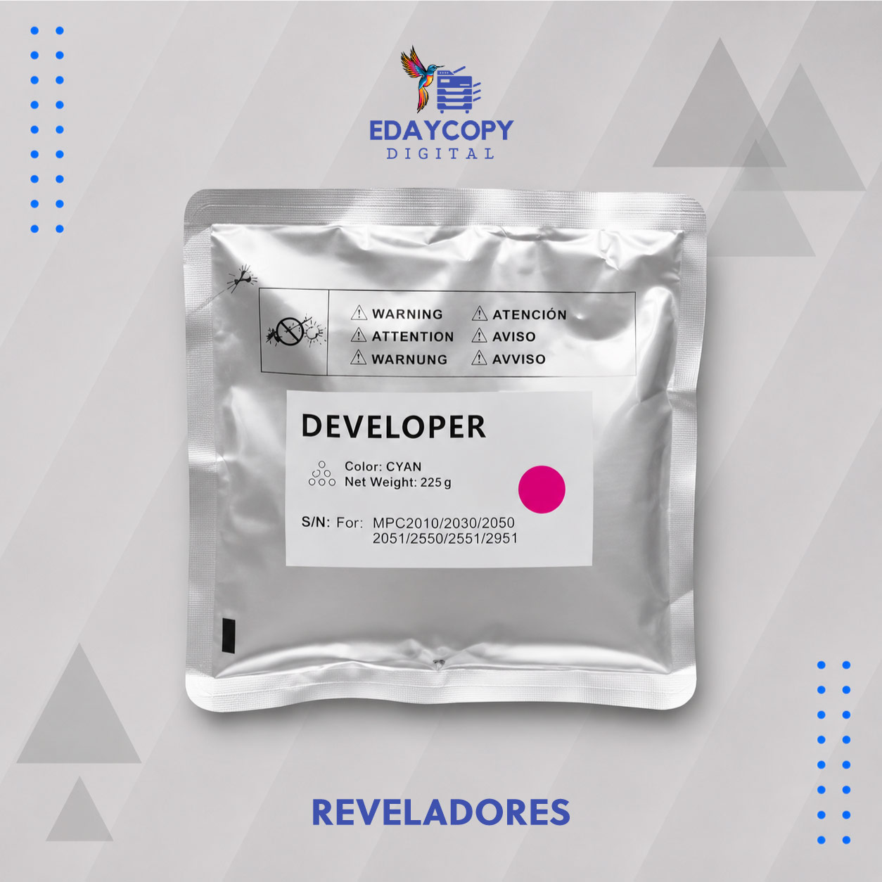 REVELADORES MPC 305 /306/307/403/407 COLOR