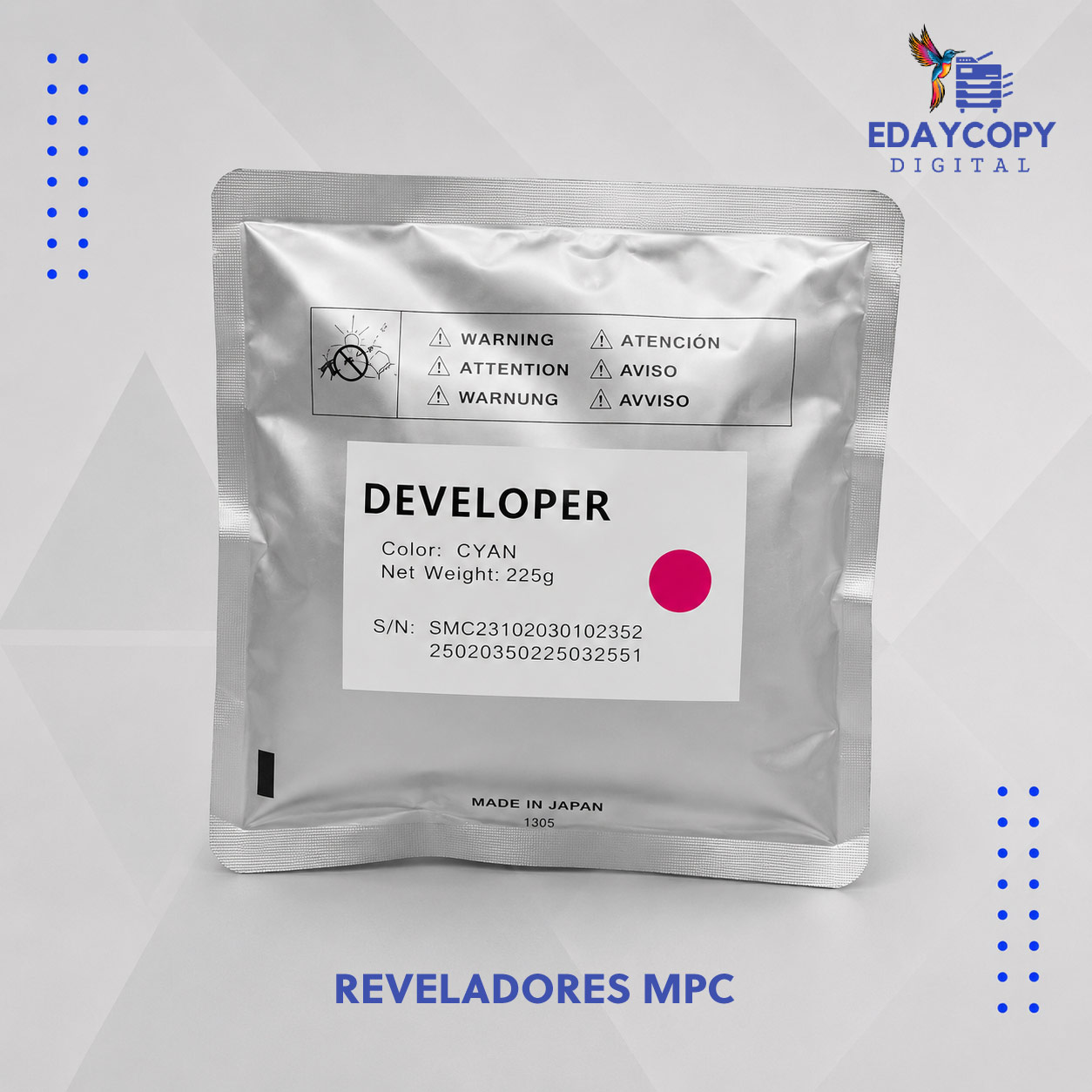 REVELADORES MPC 3503/3504/4503/4504/5503/5504 IM C3000/ IM C4500