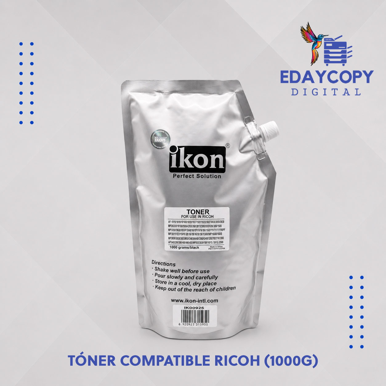 Tóner Compatible Ricoh 161, 171, 201, 301