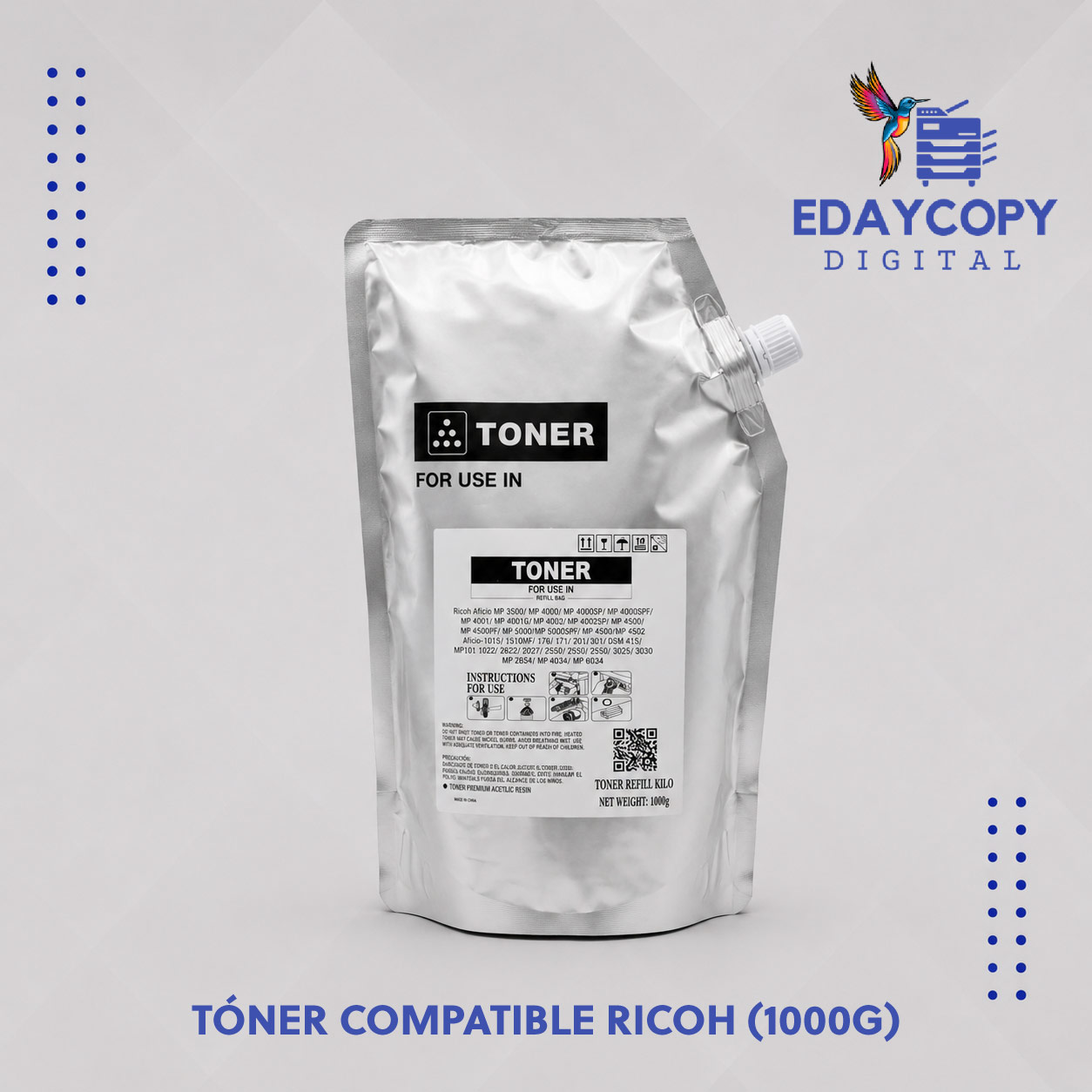 Tóner Compatible Ricoh 3500/4000/4001/4002/5000/5001/5002