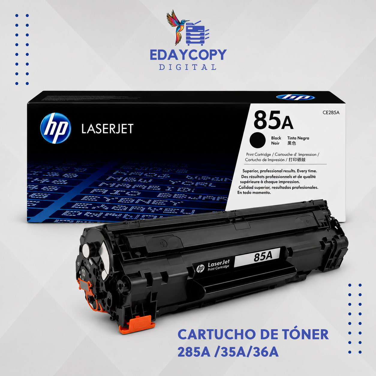 Tóner HP 285A /35A/36A