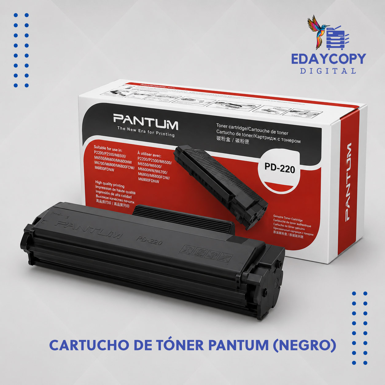Tóner Pantum PA-210 (PD-210)