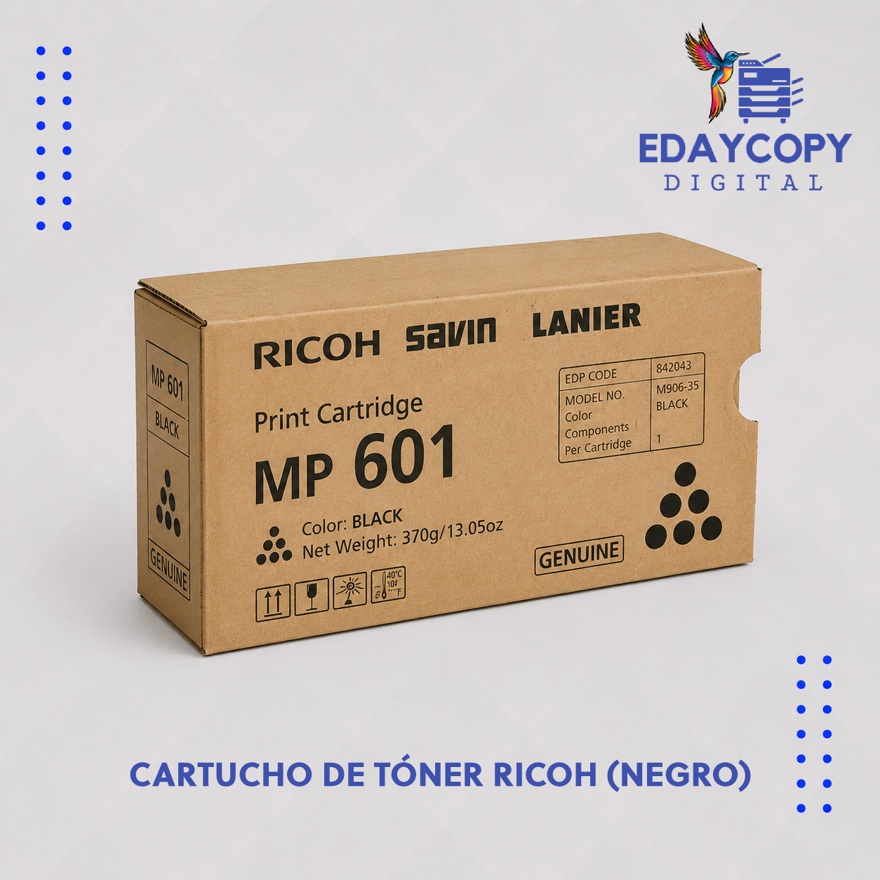 Tóner Ricoh 501, 601
