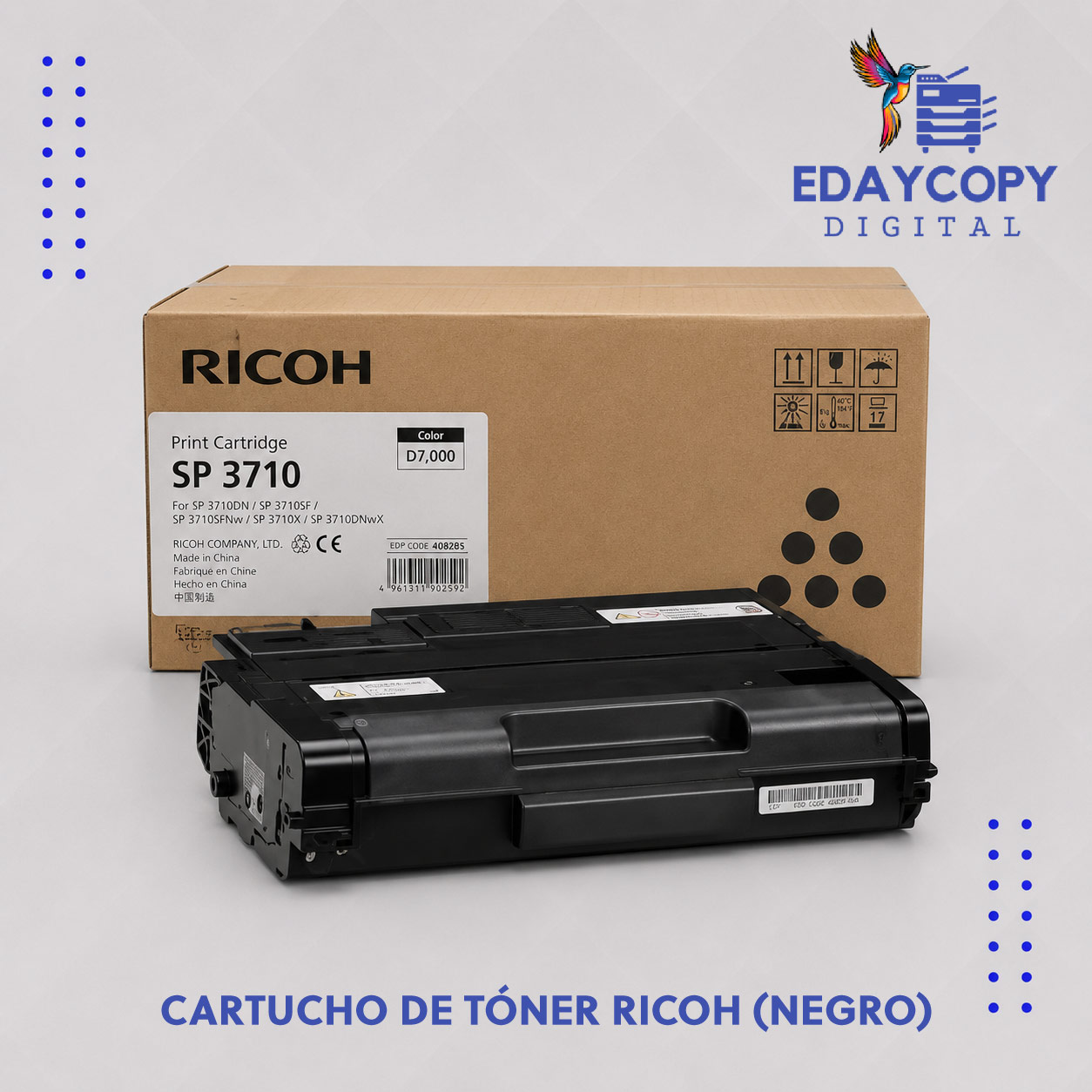Tóner Ricoh M 320, SP 3710